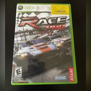 Xbox 360 race pro game